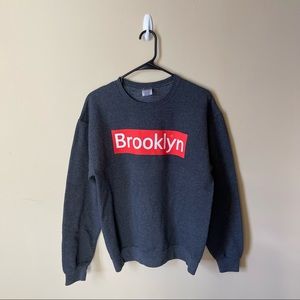 Graphic Crewneck- Brooklyn
